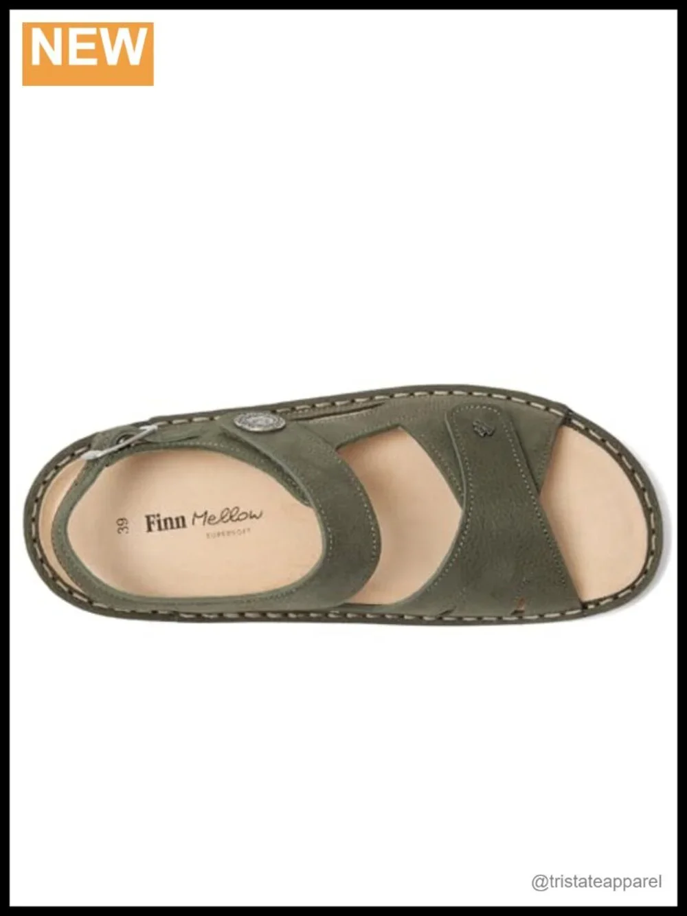 Finn Comfort Barbuda Leather Wedge Sandal